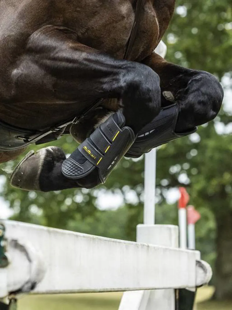 LeMieux MIMsafe XC Boot Front in Black-4