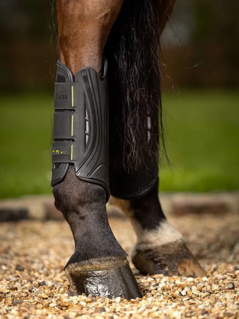 LeMieux MIMsafe XC Boot Hind in Black-3
