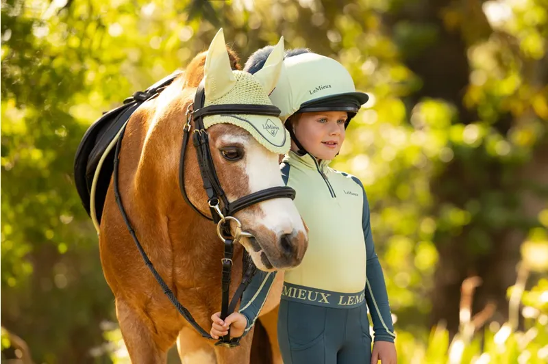 LeMieux Mini Classic Fly Hood in Macaron-1