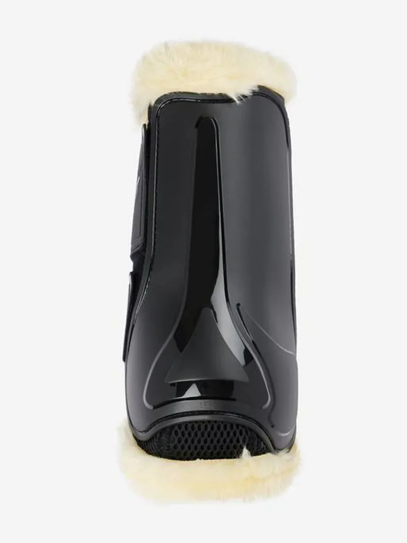 LeMieux Motionflex Dressage Boot with Fleece Edge in Black-2