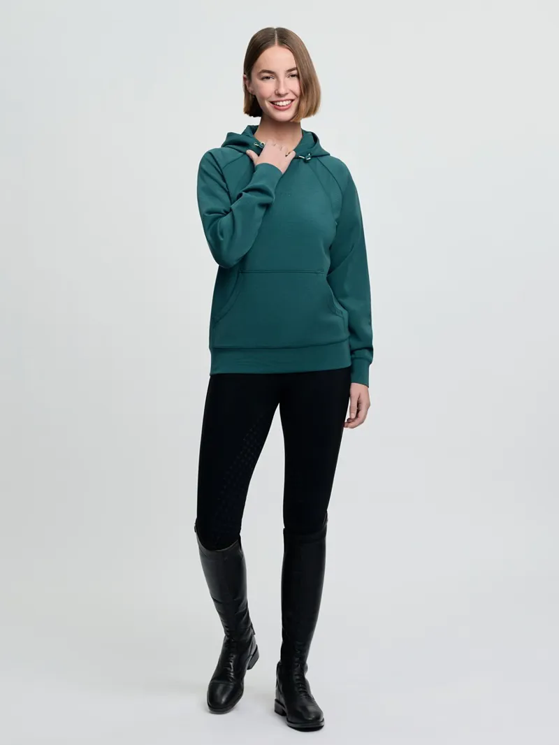 LeMieux Nadine Airflow Hoodie Ladies in Jungle-1