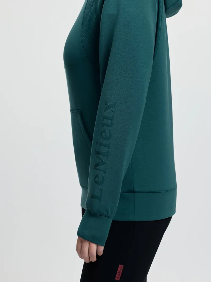 LeMieux Nadine Airflow Hoodie Ladies in Jungle-2
