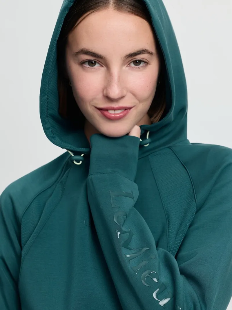 LeMieux Nadine Airflow Hoodie Ladies in Jungle-3