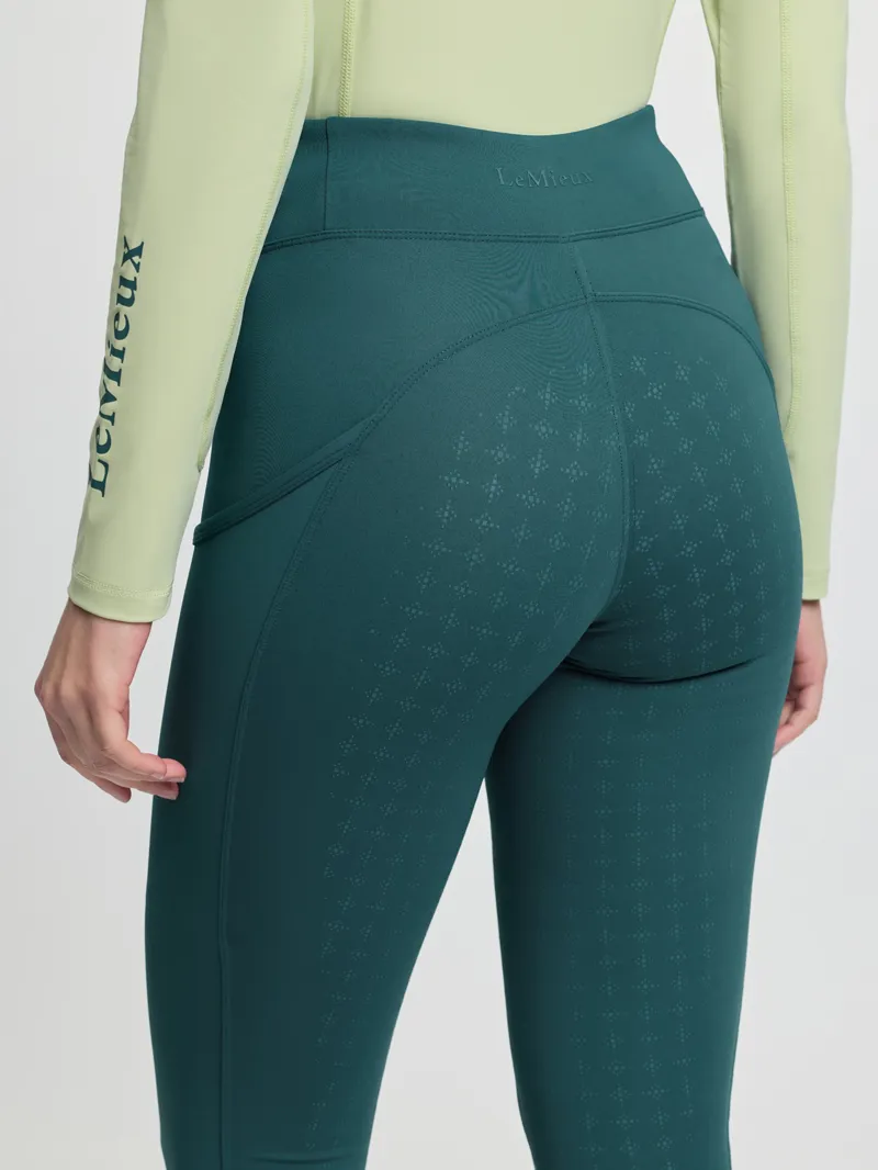 LeMieux Naomi Pull On Breeches Ladies in Jungle-3