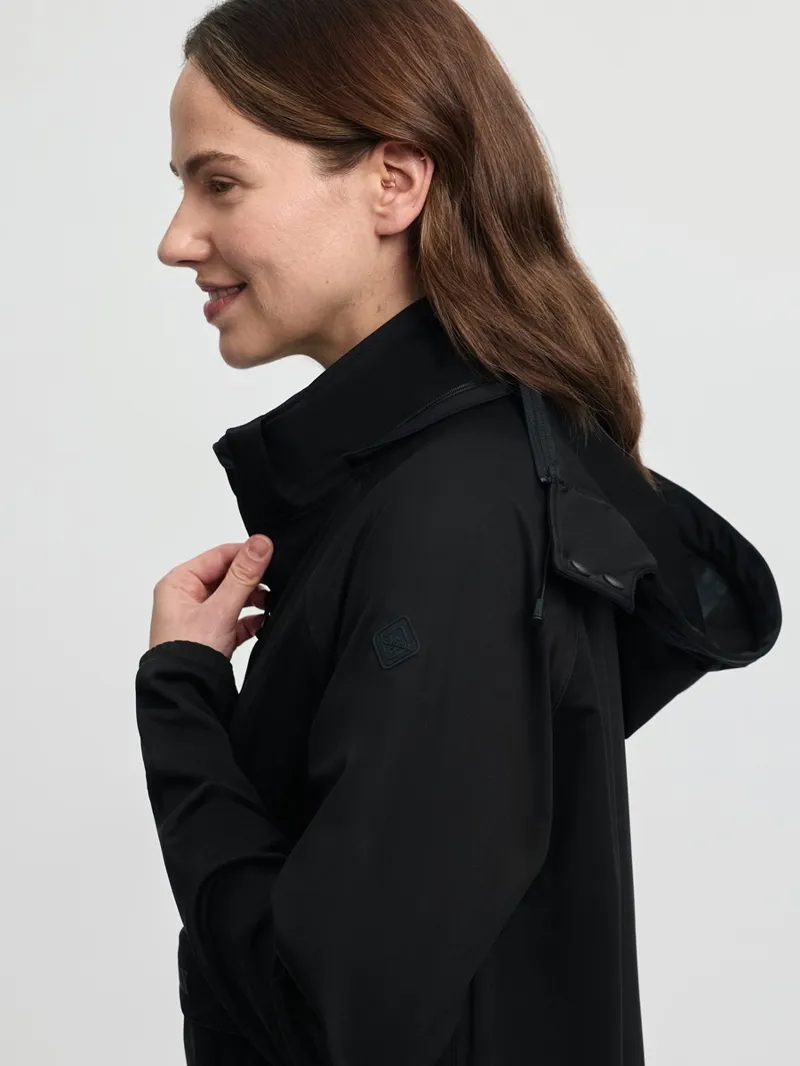 LeMieux Perri Half Zip Waterproof Jacket Ladies in Black-6