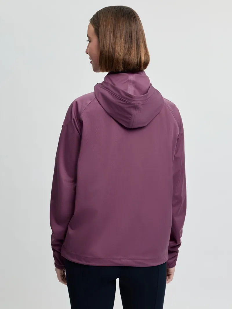LeMieux Perri Half Zip Waterproof Jacket Ladies in Mallow-6