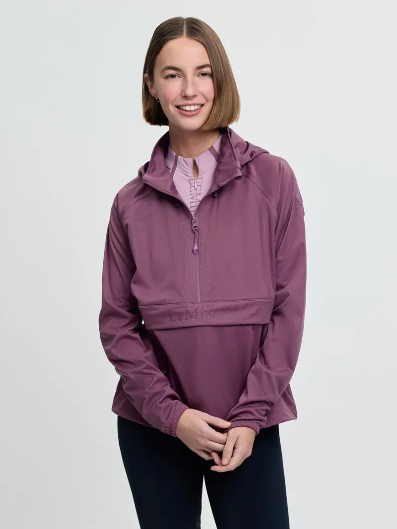 LeMieux Perri Half Zip Waterproof Jacket Ladies in Mallow-7