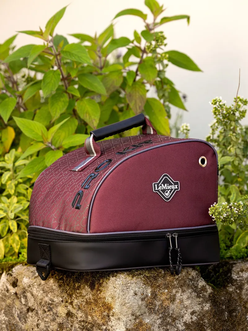 LeMieux Elite Pro Hat Box in Burgundy-1