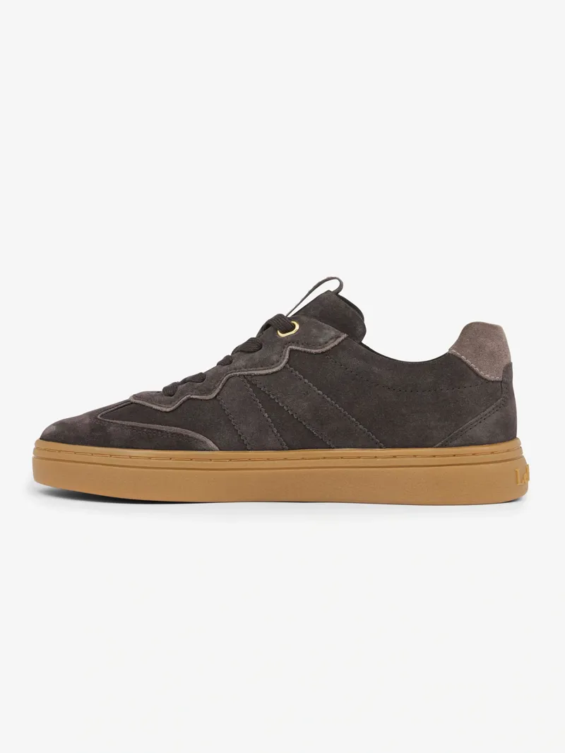LeMieux Stockbridge Suede Trainers Ladies in Cocoa-3