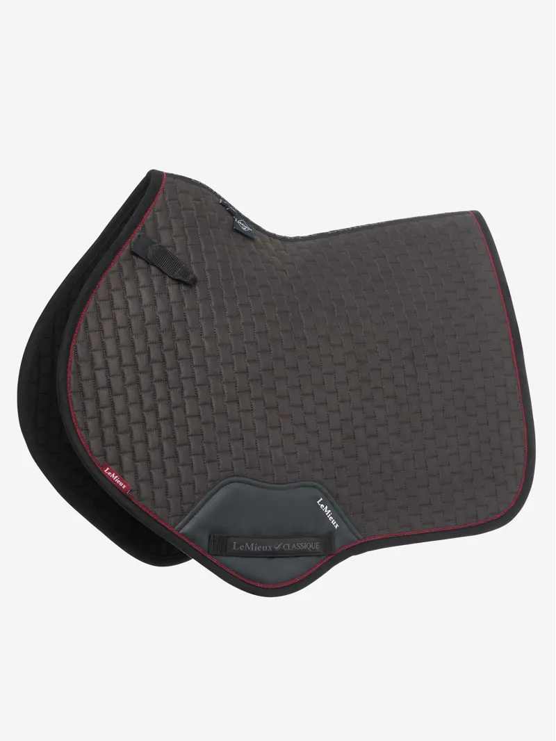 LeMieux Close Contact Suede Pad in Cinder