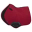 LeMieux Suede Close Contact Saddle Pad in Chilli Red
