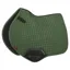 LeMieux Suede Close Contact Saddle Pad in Hunter Green