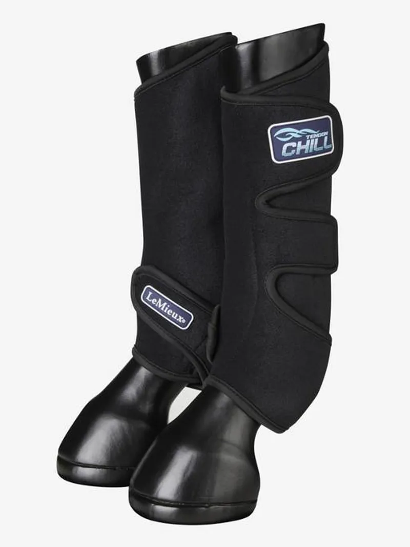 LeMieux Tendon Chill Boots in Black