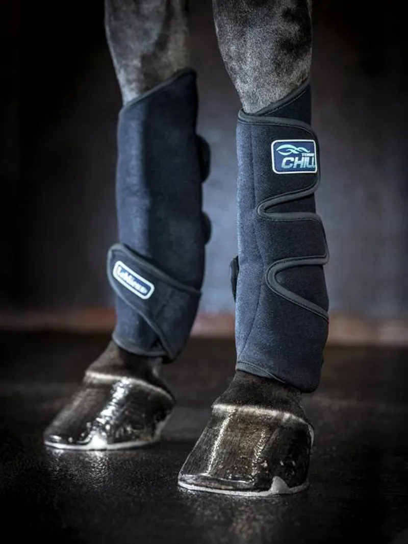 LeMieux Tendon Chill Boots in Black-4