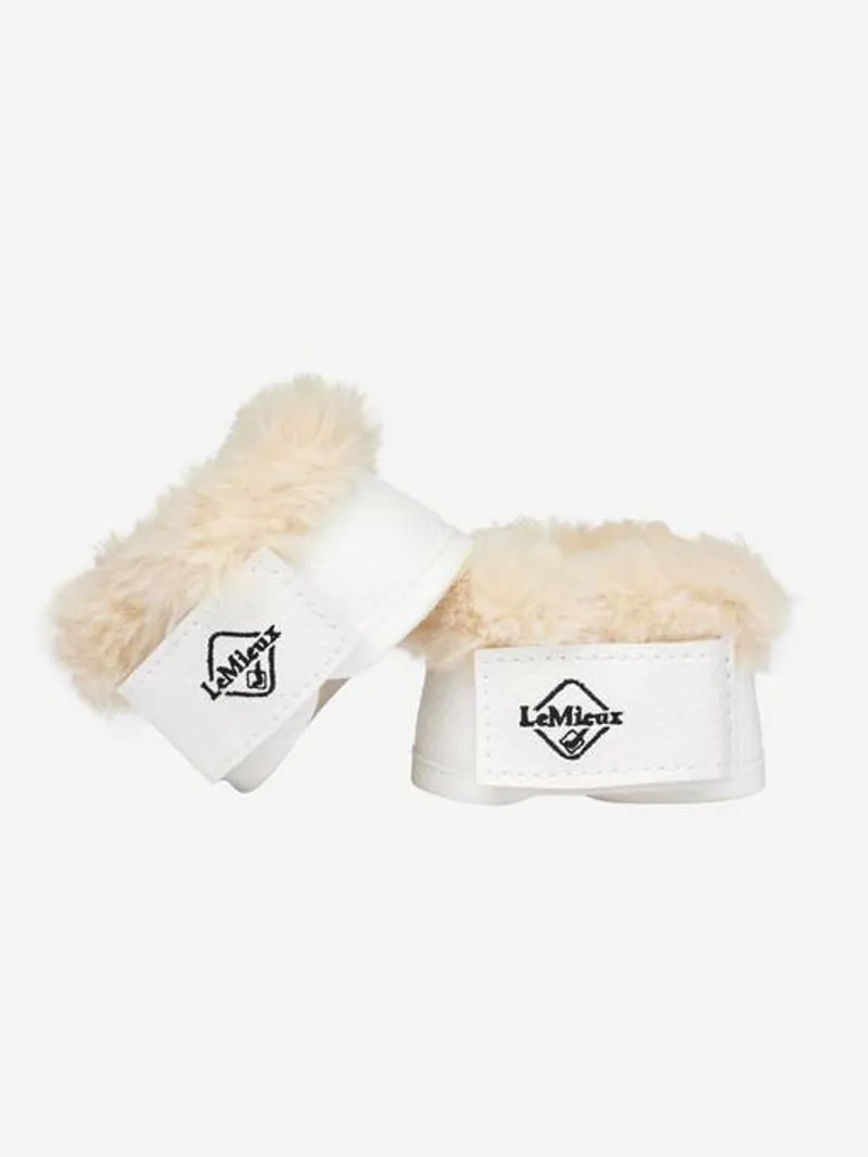 LeMieux Toy Pony Dressage Over Reach Boot in White
