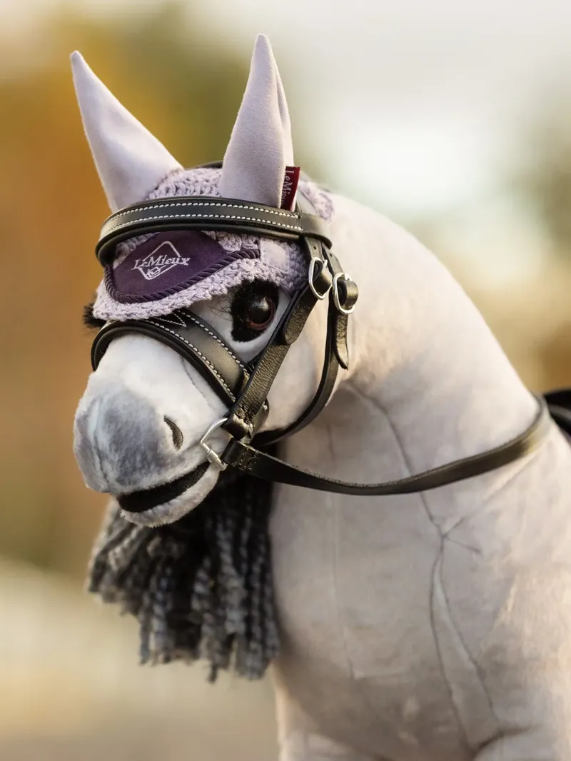 LeMieux Toy Pony Fly Hood in Lilac-1