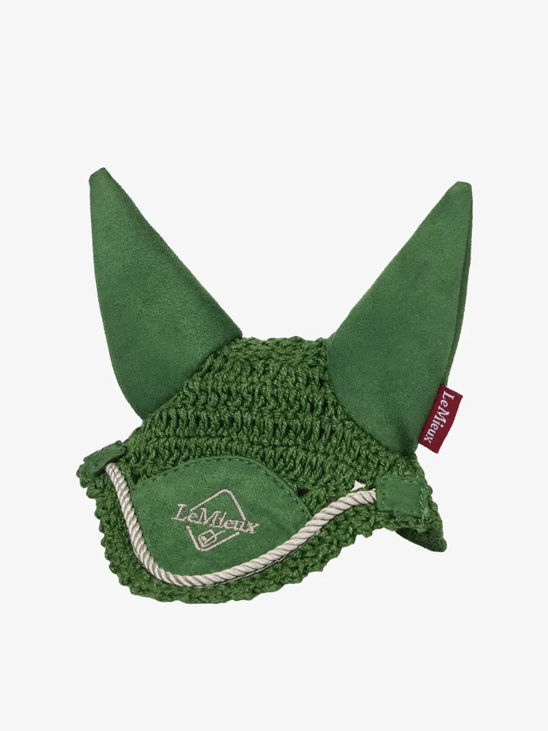 LeMieux Toy Pony Fly Hood in Hunter Green