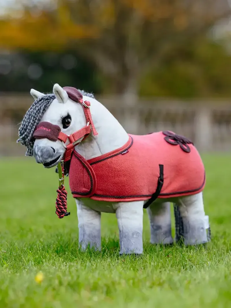 LeMieux Toy Pony Rug in Cranberry-1