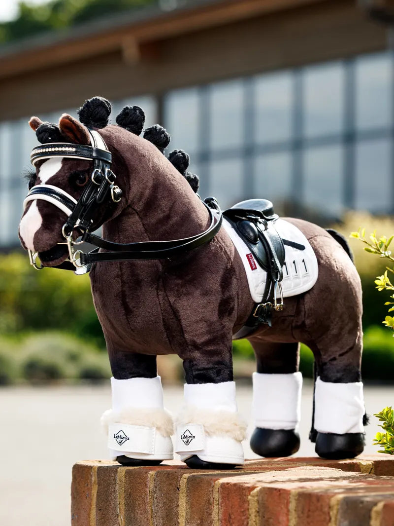 LeMieux Toy Pony Dressage Saddle in Black-1