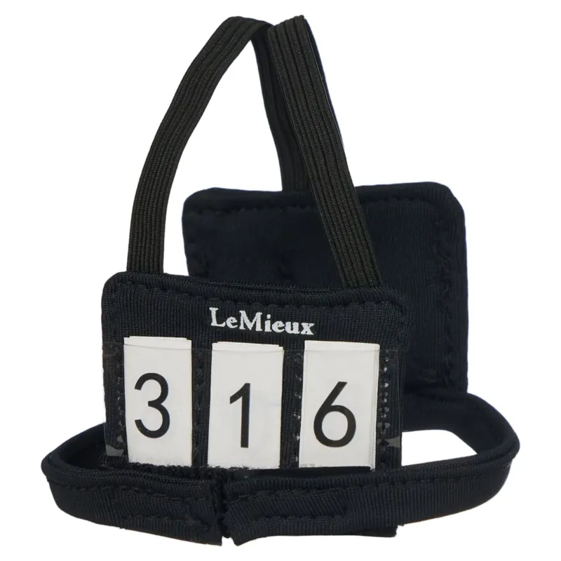 LeMieux Toy Rider Body Protector and Number Bib in Black