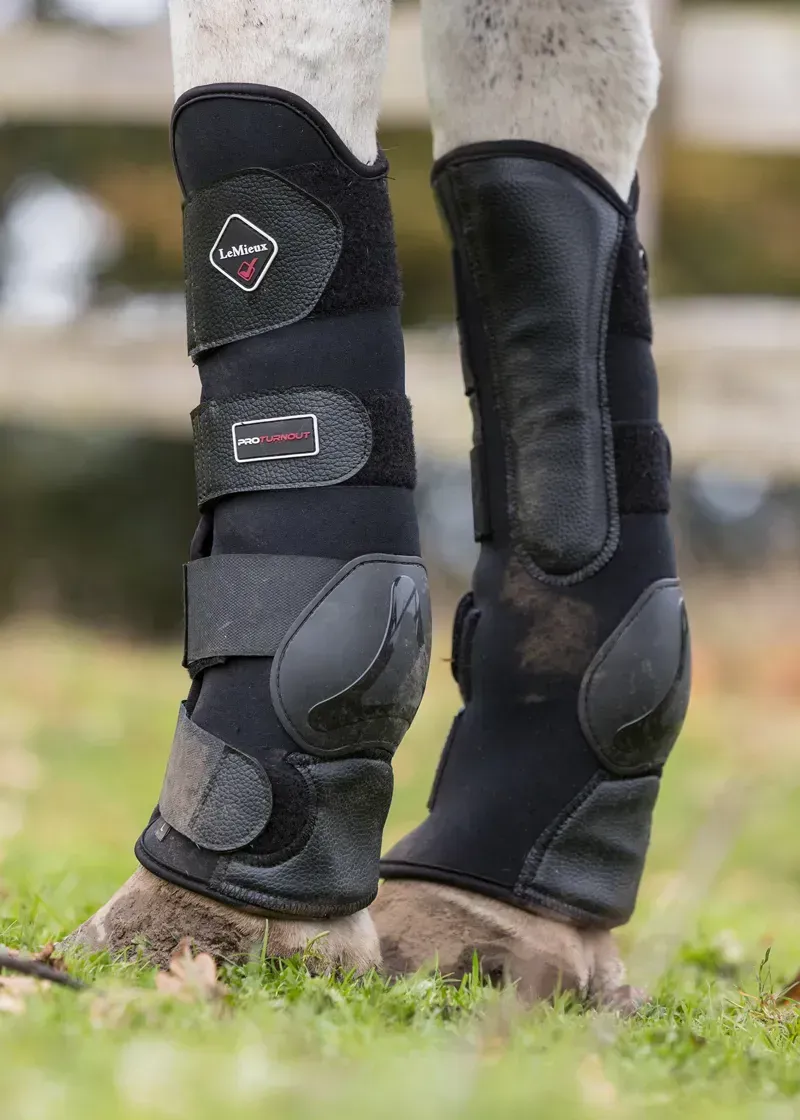LeMieux Turnout Boots in Black-5