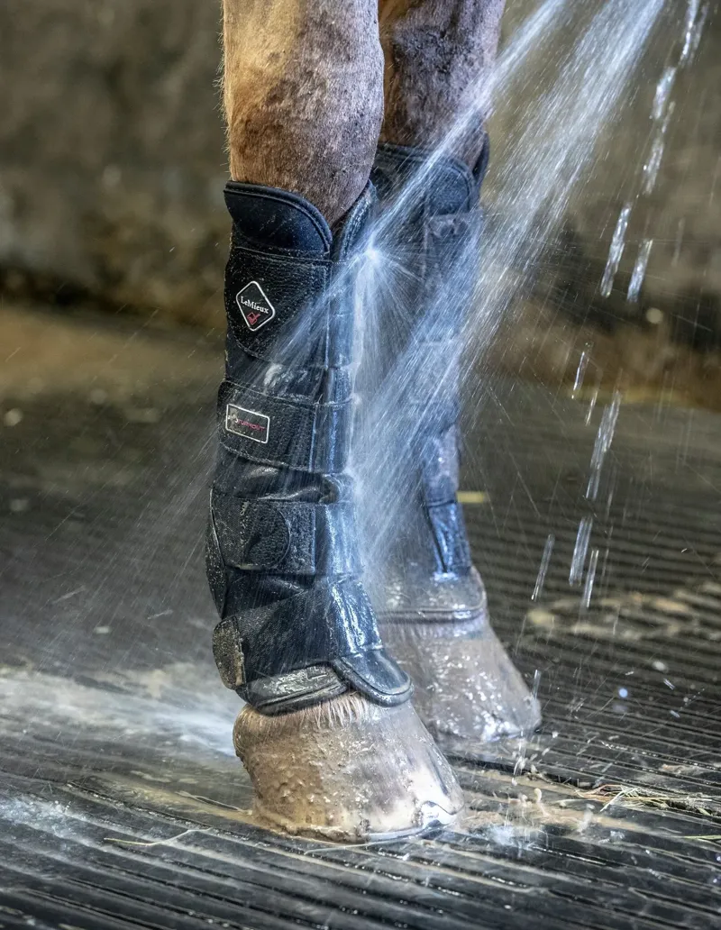 LeMieux Turnout Boots in Black-7