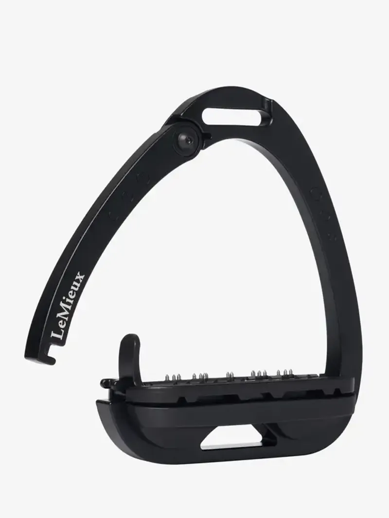 LeMieux Vector Balance Stirrups in Black-3