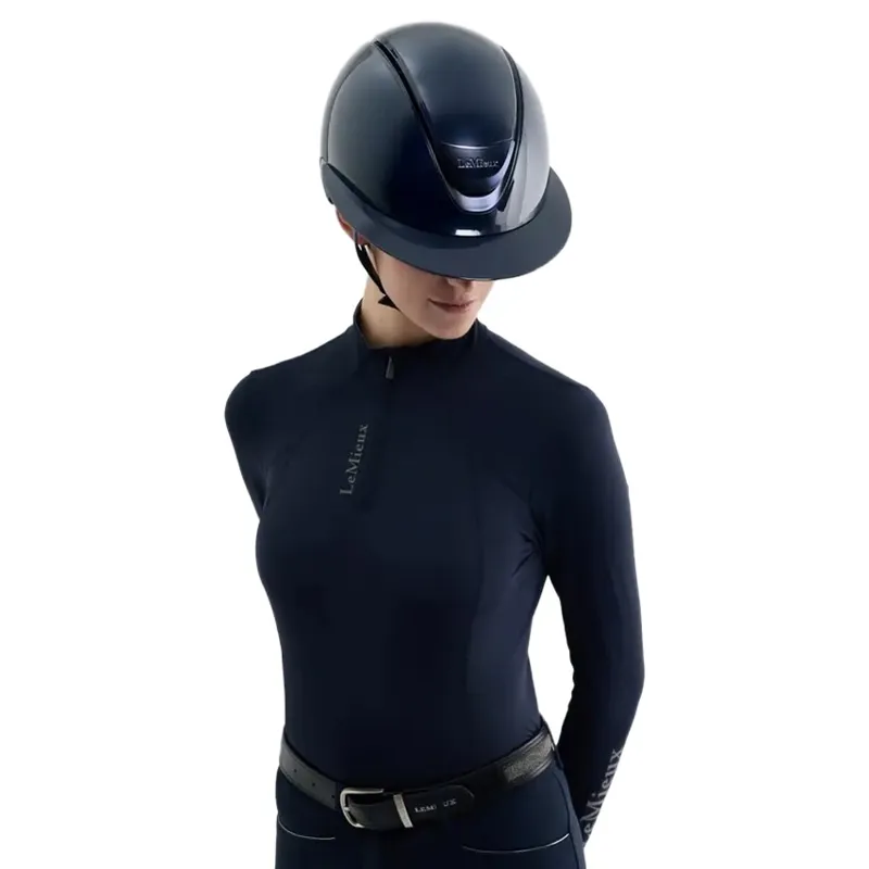 LeMieux Verv Competition Helmet Gloss in Navy