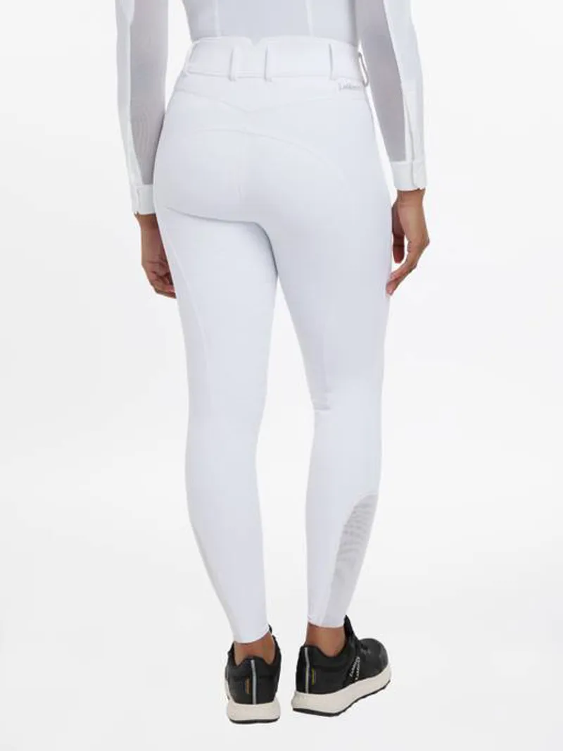 LeMieux Victoria Breech with Silicone Seat Ladies in White-3