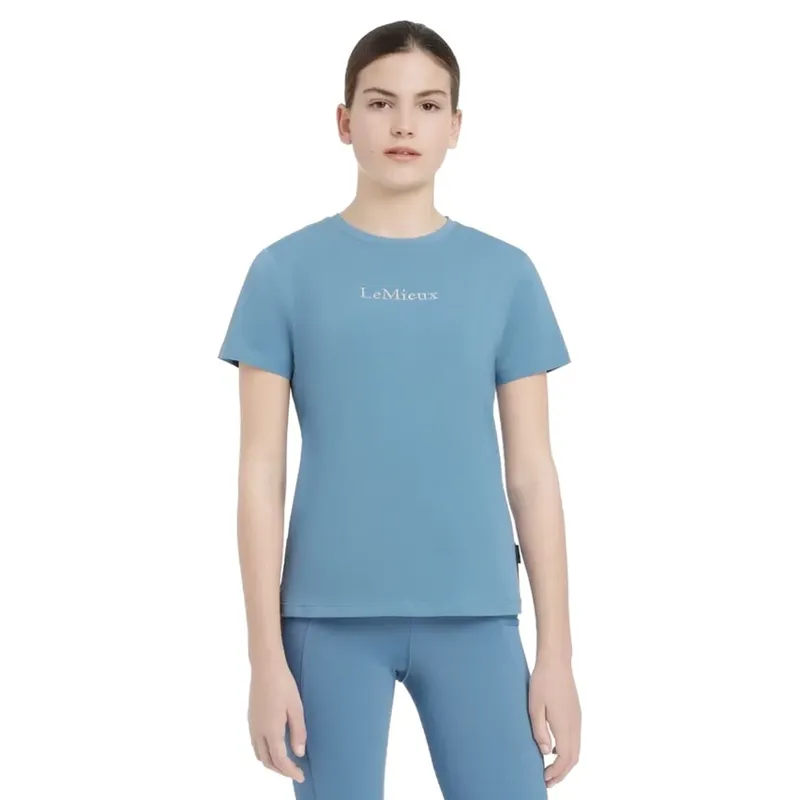 LeMieux Young Rider Classique T-Shirt in Ice Blue