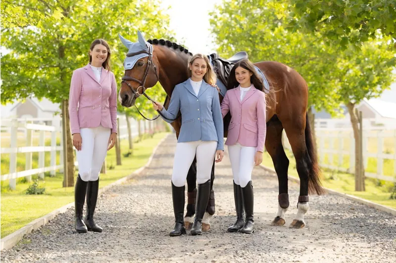 LeMieux Young Rider Kennedy Show Jacket in Fondant-7