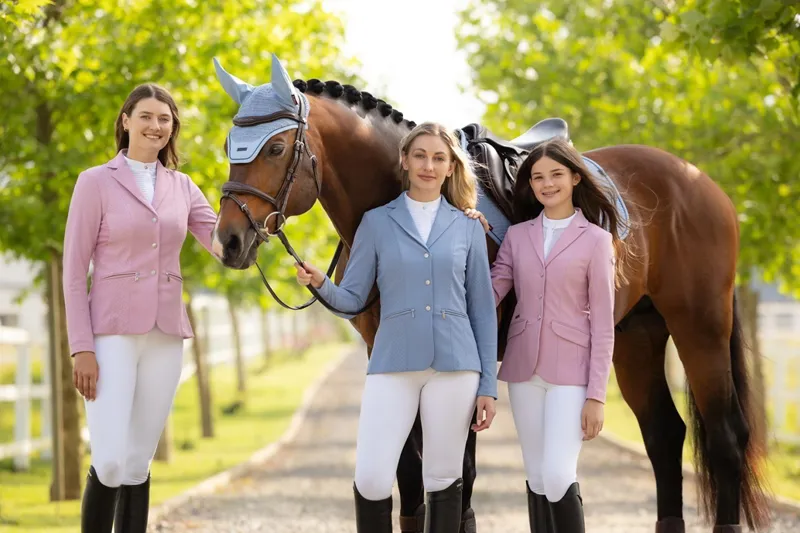 LeMieux Young Rider Kennedy Show Jacket in Fondant-3