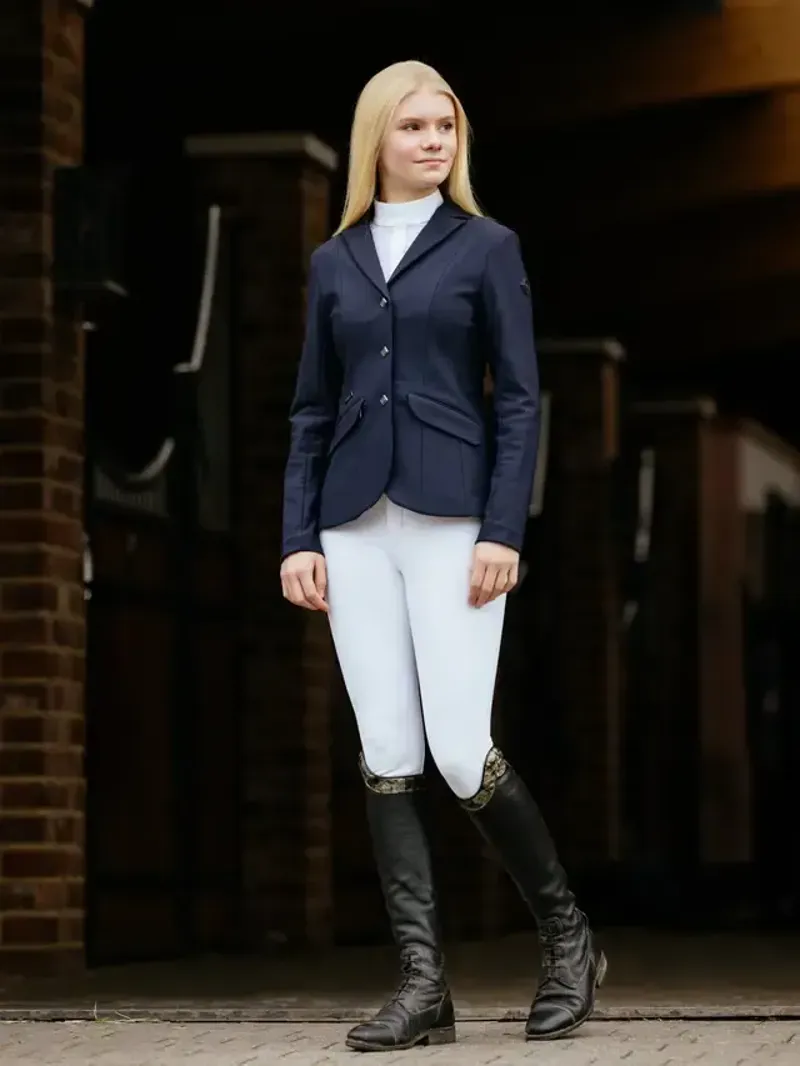 LeMieux Young Rider Kennedy Show Jacket in Navy-4