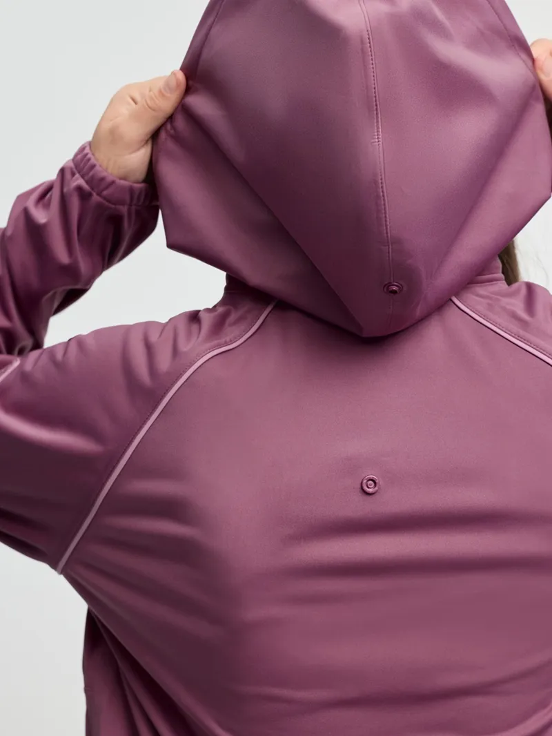 LeMieux Young Rider Paige Quarter Zip Waterproof Jacket in Mallow-4