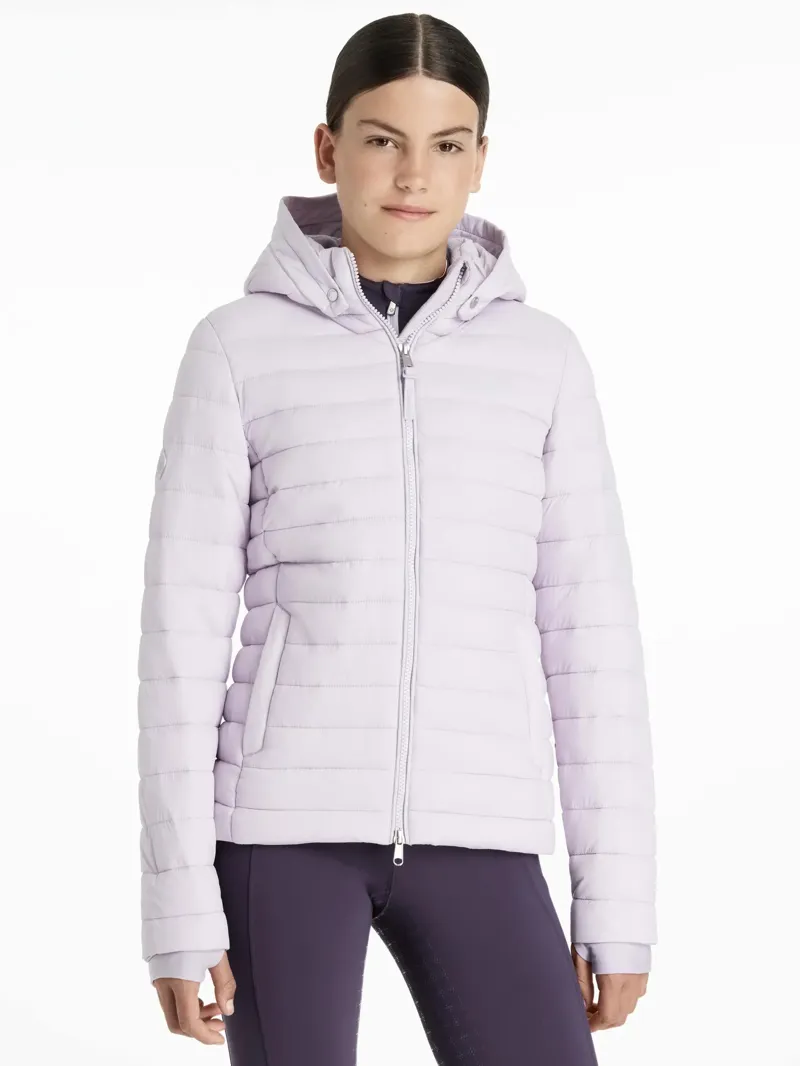 LeMieux Young Rider Ruby Puffer Jacket in Lilac