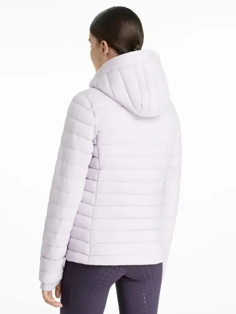 LeMieux Young Rider Ruby Puffer Jacket in Lilac-4