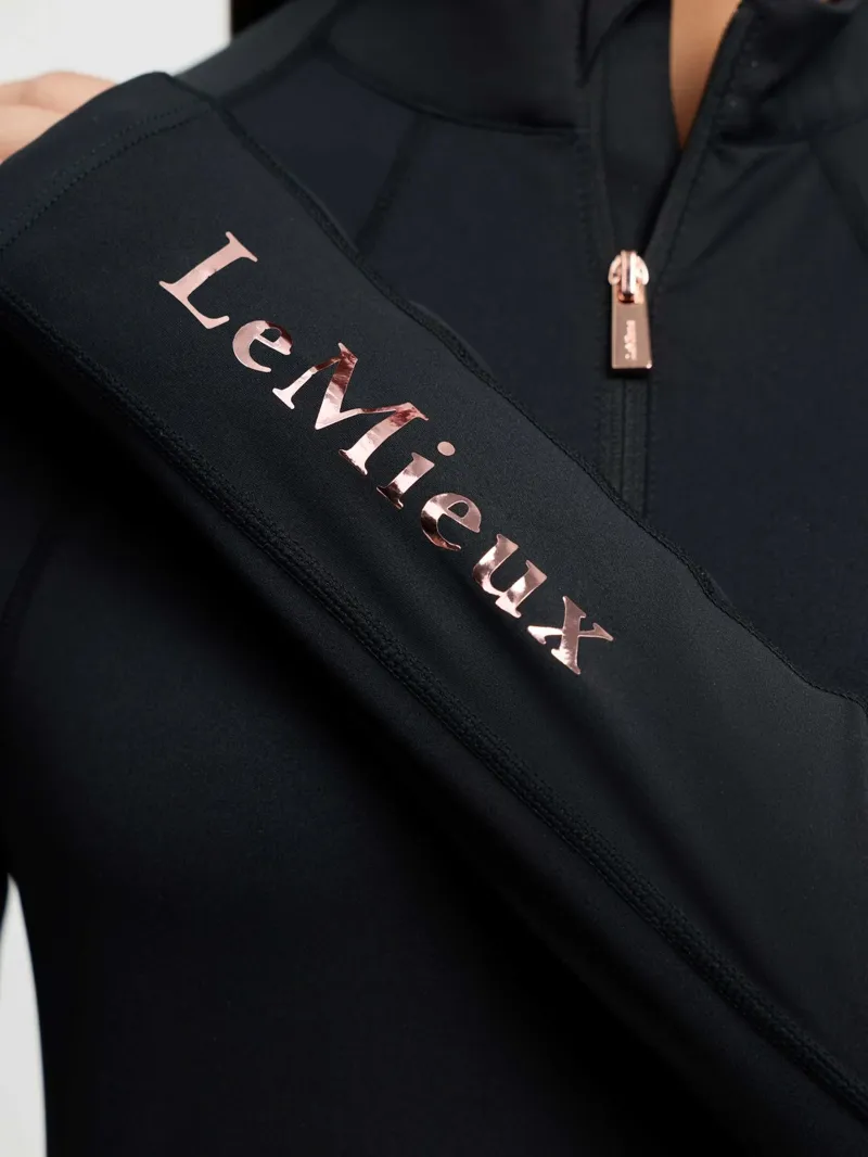LeMieux Young Rider Sparkle Base Layer in Black-3