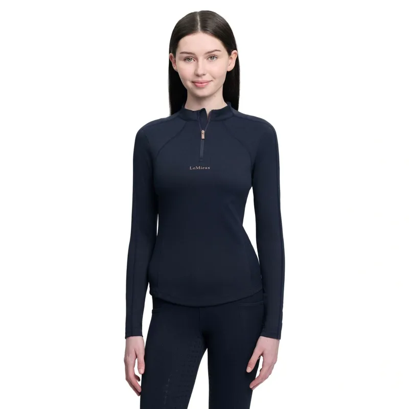 LeMieux Young Rider Sparkle Base Layer in Navy