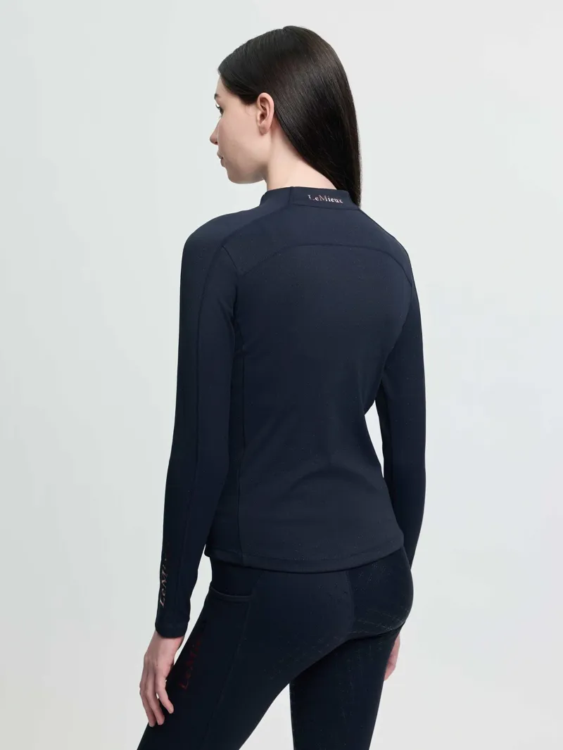 LeMieux Young Rider Sparkle Base Layer in Navy-2