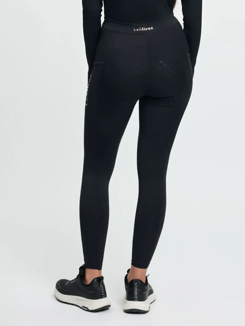 LeMieux Young Rider Sparkle Orla Pull Ons in Black-5