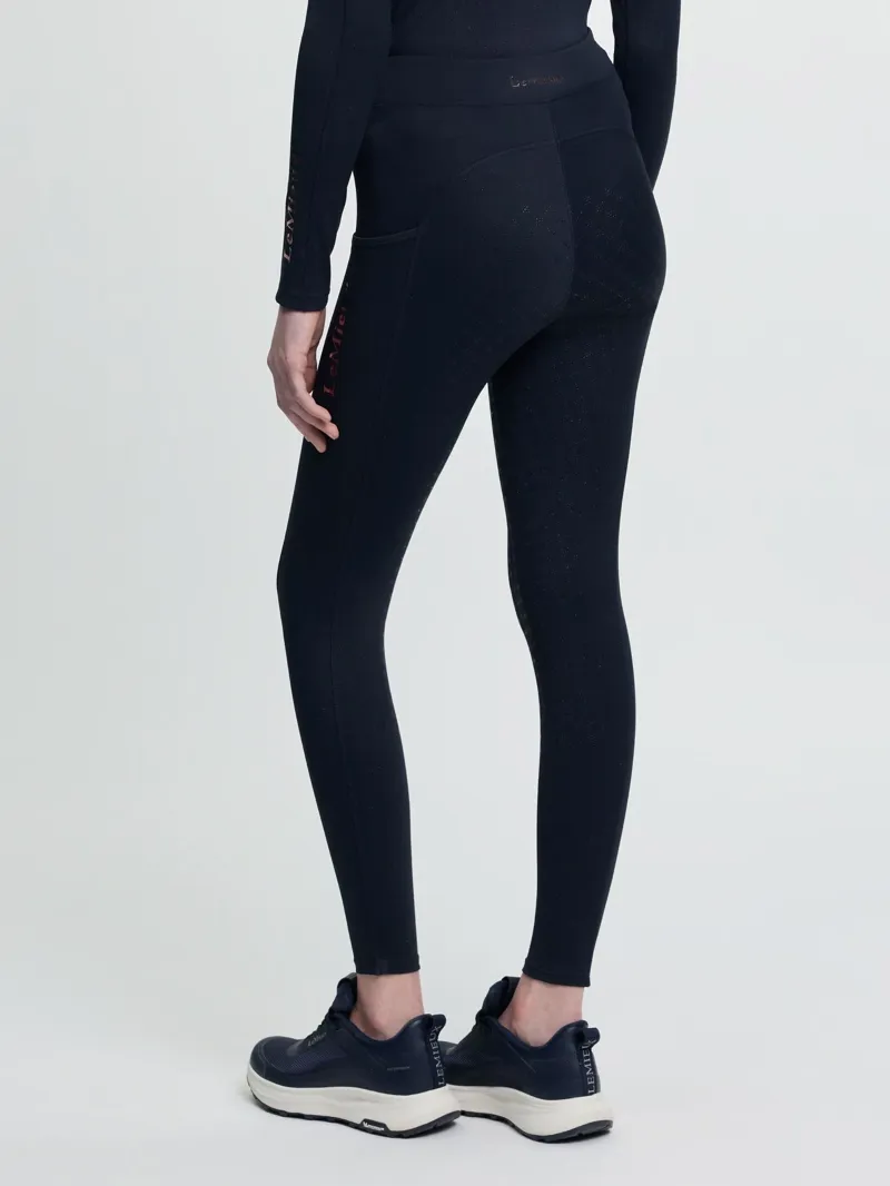 LeMieux Young Rider Sparkle Orla Pull Ons in Navy-1