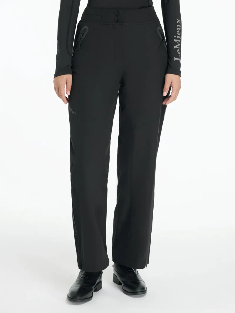 LeMieux Young Rider Drytex Stormwear Waterproof Trousers in Black-1