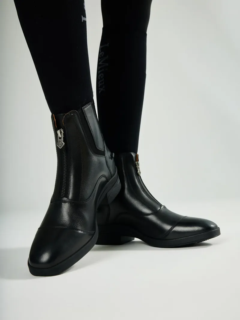 LeMieux Zip Paddock Boot Adults in Black