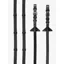 LeMieux Soft Rubber Reins with Stoppers in Black and Silver