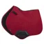 LeMieux Close Contact Suede Saddle Pad in Chilli Red