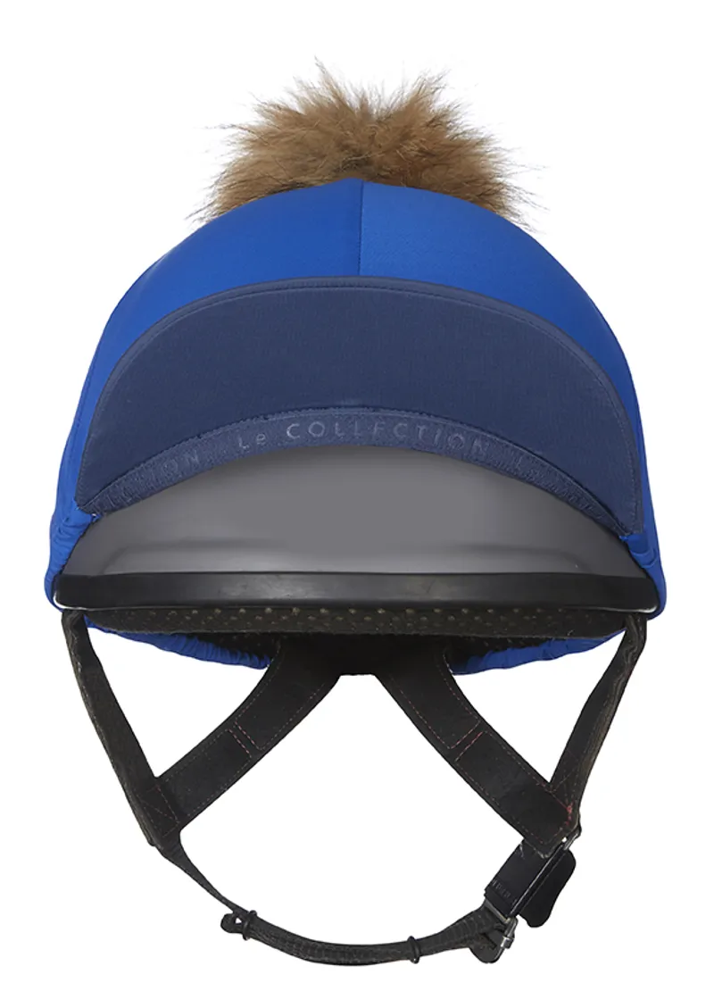 LeMieux Hat Silk in Benetton Blue-1