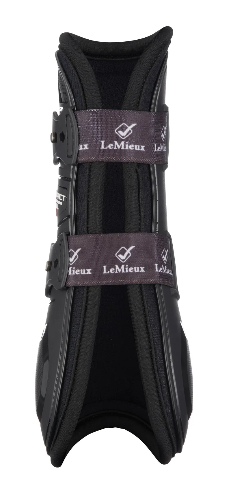 LeMieux Impact Responsive Gel Tendon Boots in Black-4