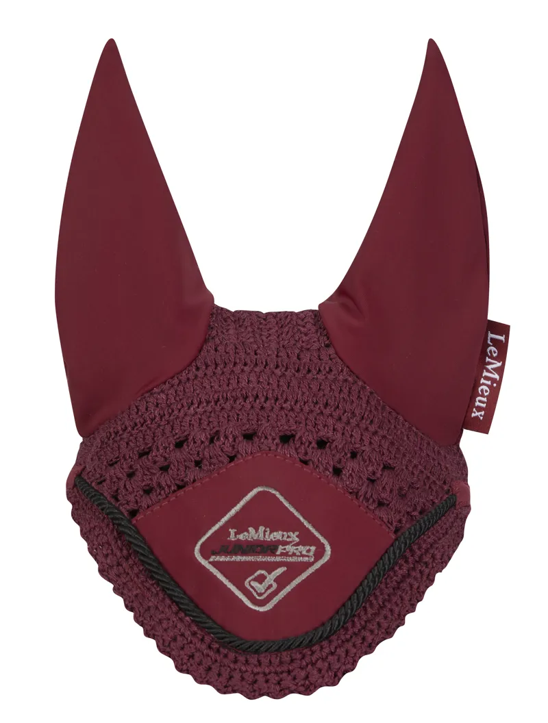 LeMieux Junior Pro Fly Hood in Burgundy