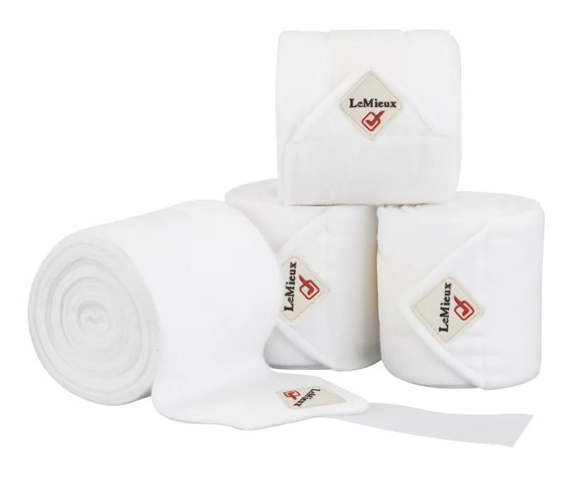 LeMieux Polo Bandages in White