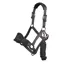 LeMieux Vogue Fleece Headcollar and Leadrope in Black and Grey